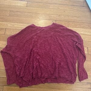 Red sweater